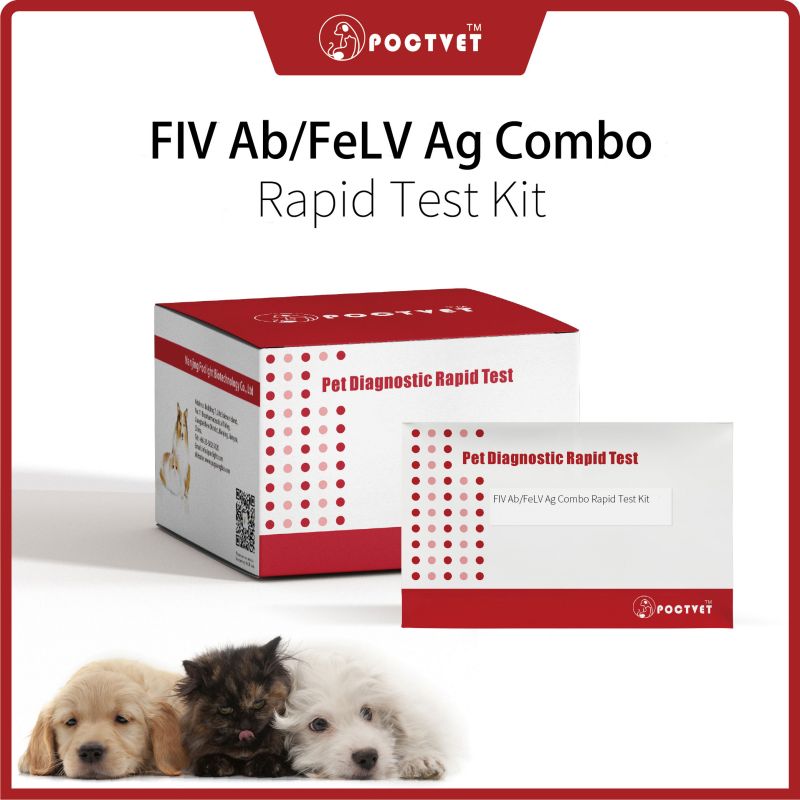 FIV Ab and FeLV Ag Combined Test Kit