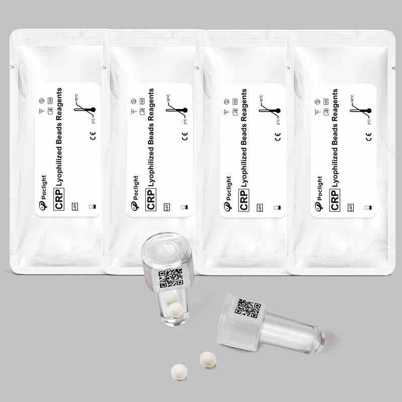 lyophilised reagent beads