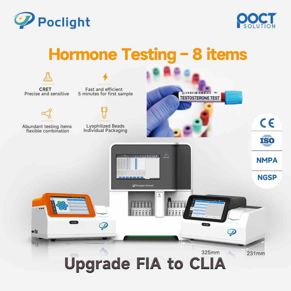 CLIA Kit for Luteinizing Hormone (LH)