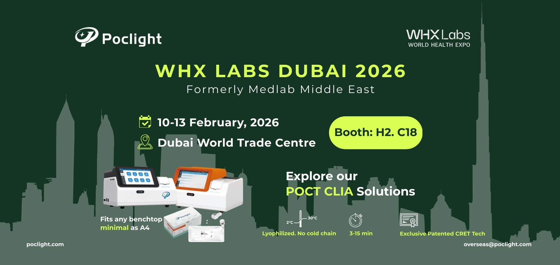 WHX Labs 2026 Invitation