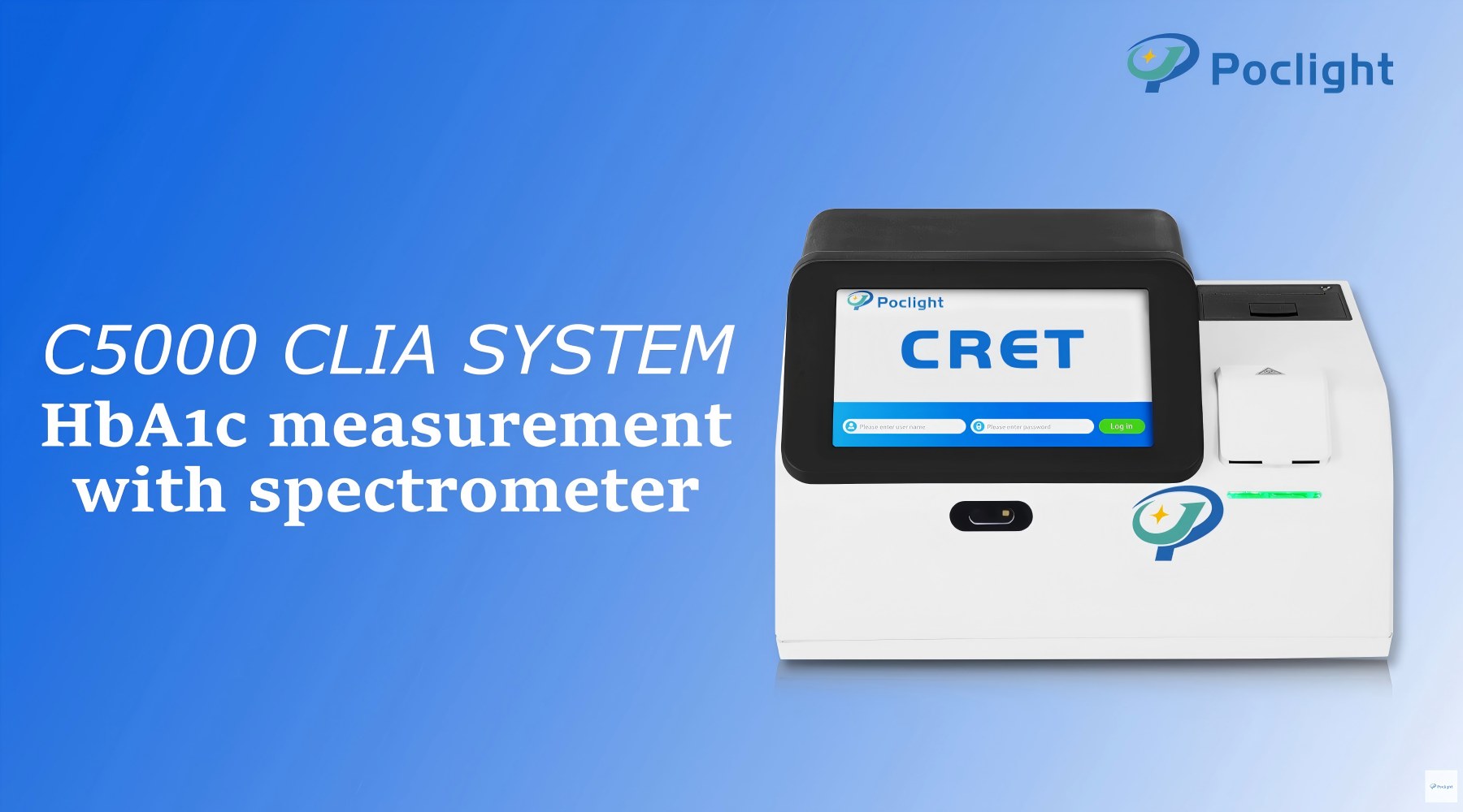 1-минутный взгляд в будущее тестирования HbA1c CLIA SYSTEM